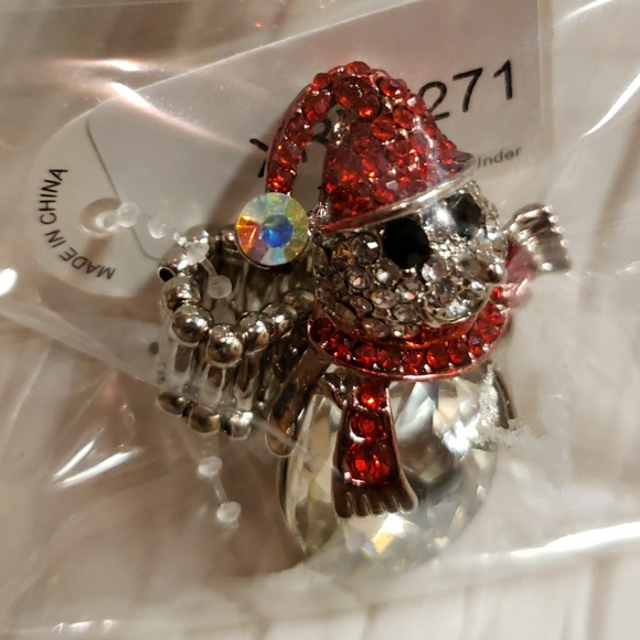 SNOWMAN RING - Picture 1 of 5